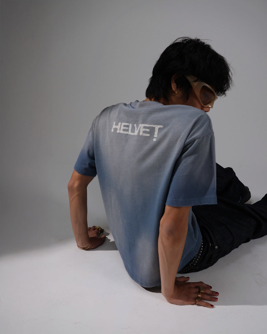 KID TEE "CLOUDED BLUE"
