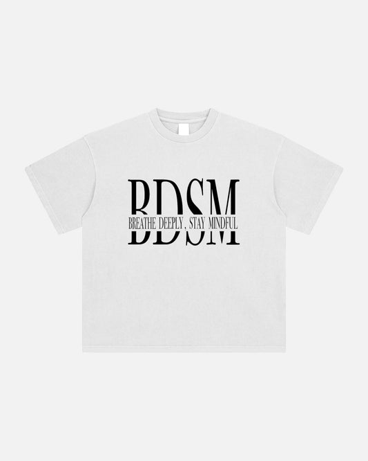 BDSM TEE "WHITE"
